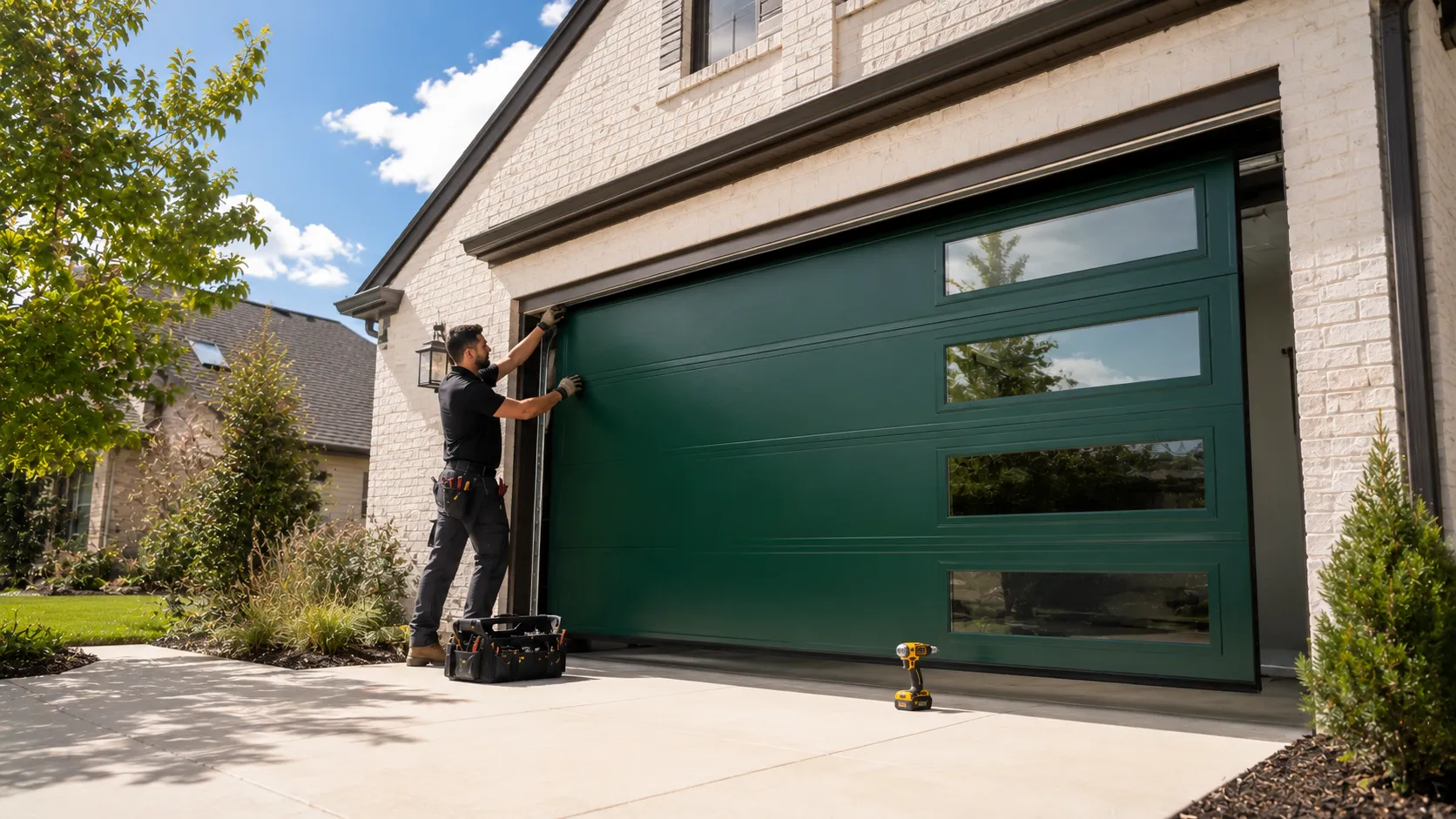 Tell us what’s wrong - Garland garage door service