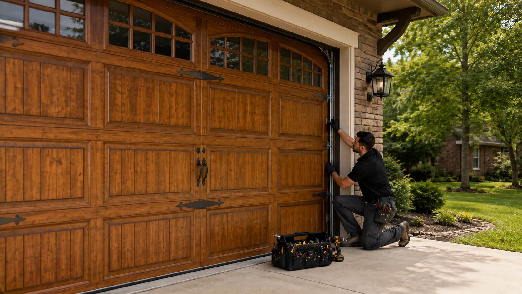 Garage Door Work in Casa View