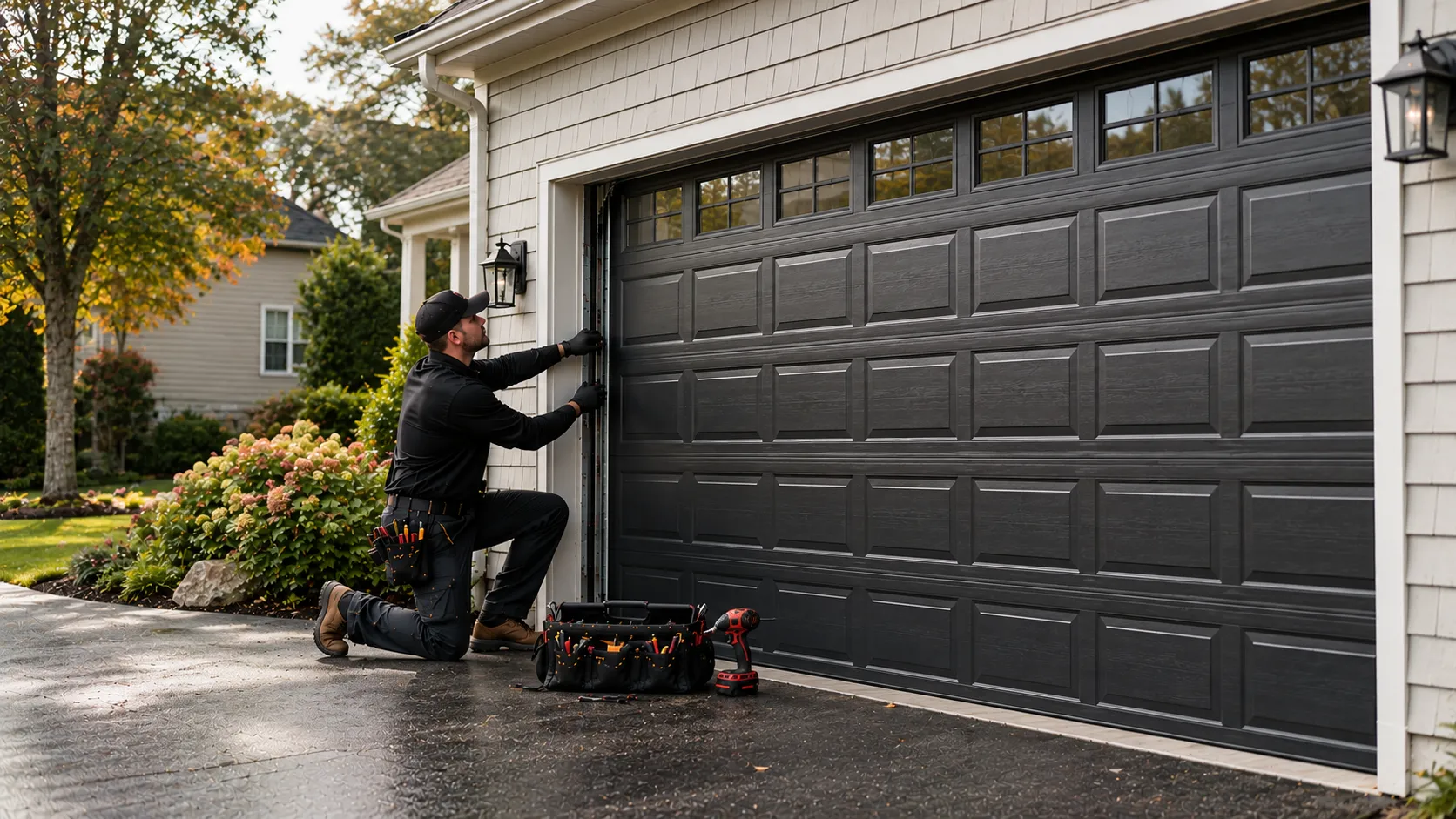Tell us what’s wrong - Garland garage door service