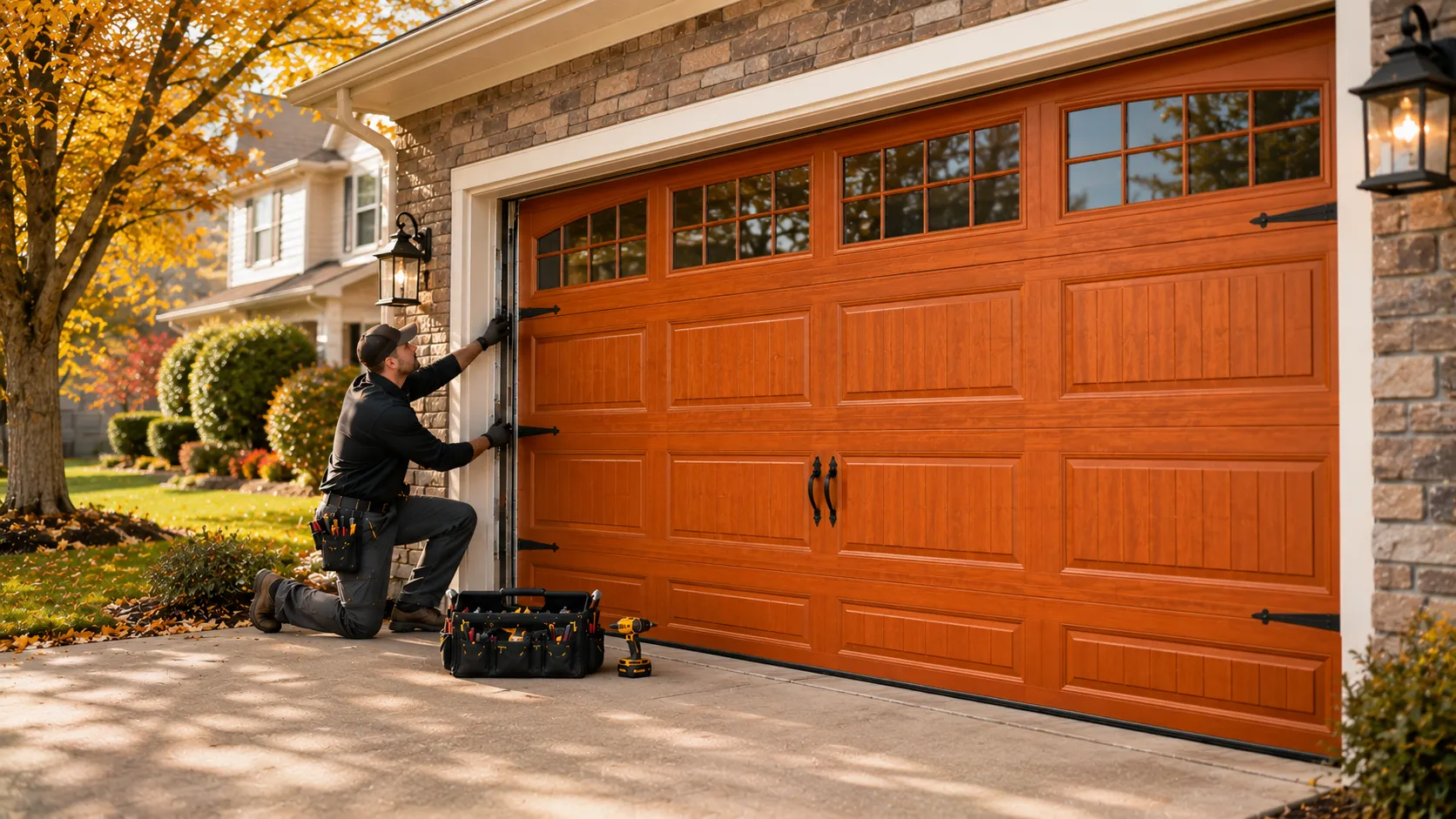 Garage Door Help for Fairview Homes, Run Out of Our Garland Shop