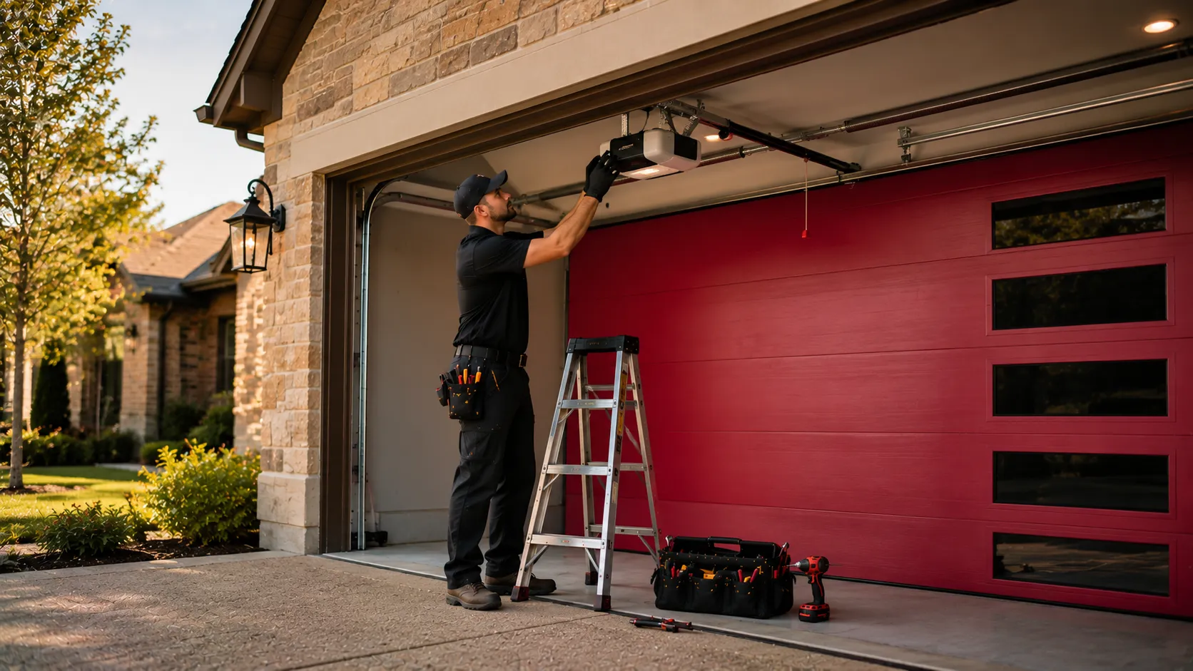 Tell us what’s wrong - Garland garage door service