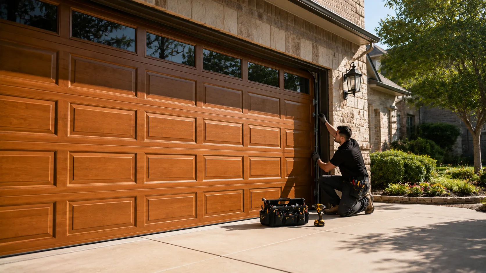 Tell us what’s wrong - Garland garage door service