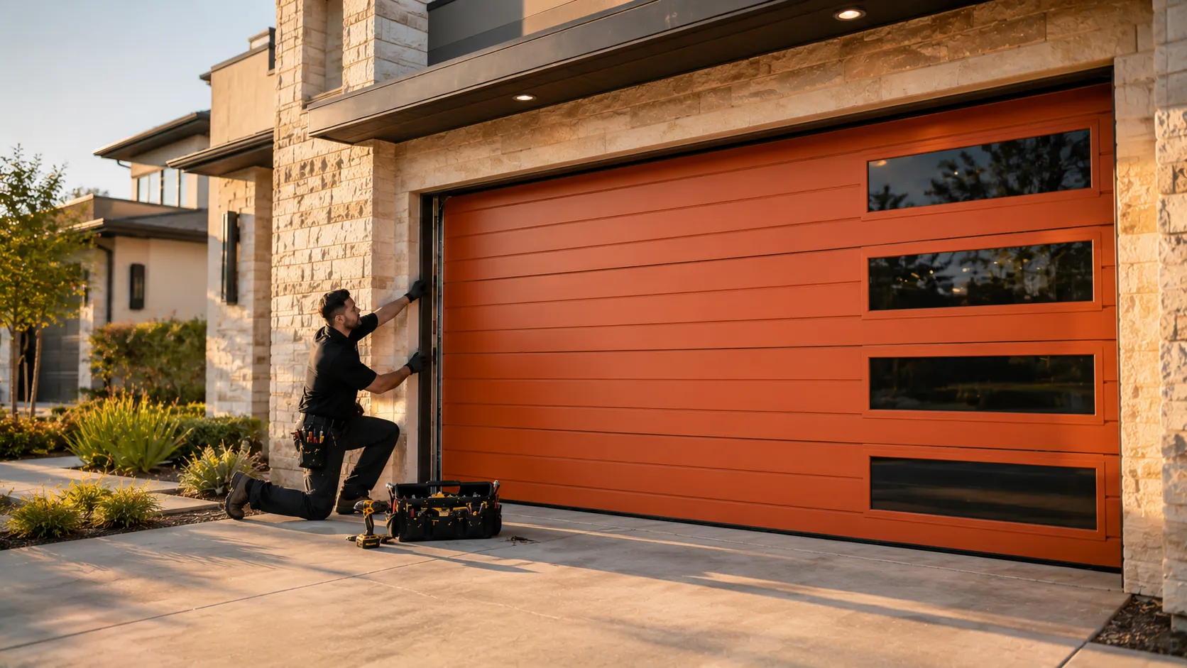 Garage Door Work for Farmers Branch's Early-1990s Homes