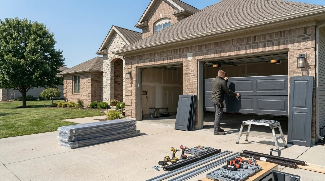 Garage Door Installation in Garland