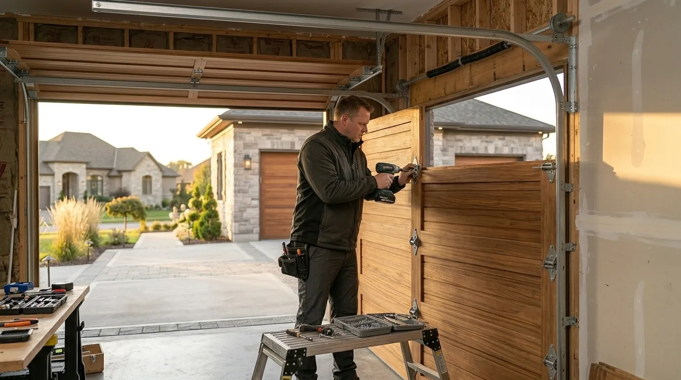 Commercial Garage Door in Garland