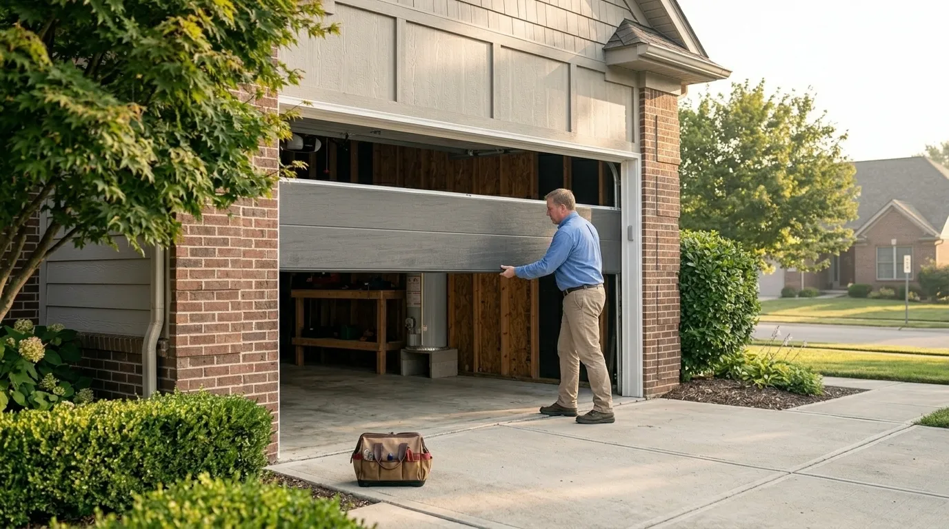 Commercial garage doors