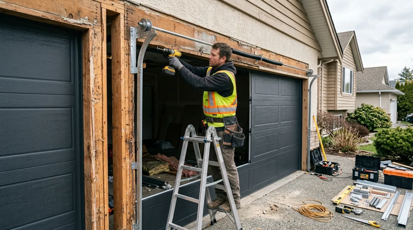 Garage Door Installation in Garland