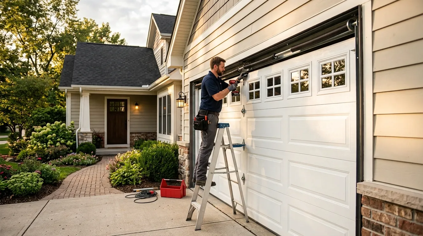 Garage Door Installation in Garland