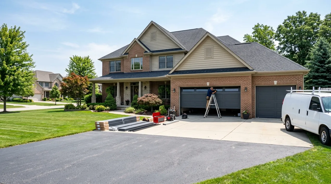 Garage Door Installation in Garland