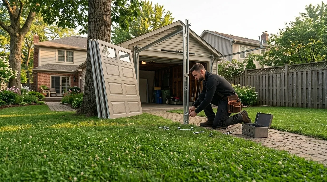 Garage Door Installation in Garland