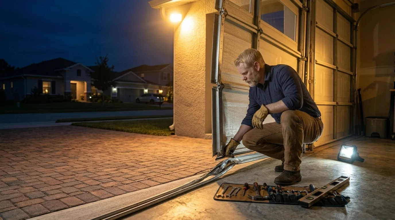 Repaired & tested - Garland garage door service