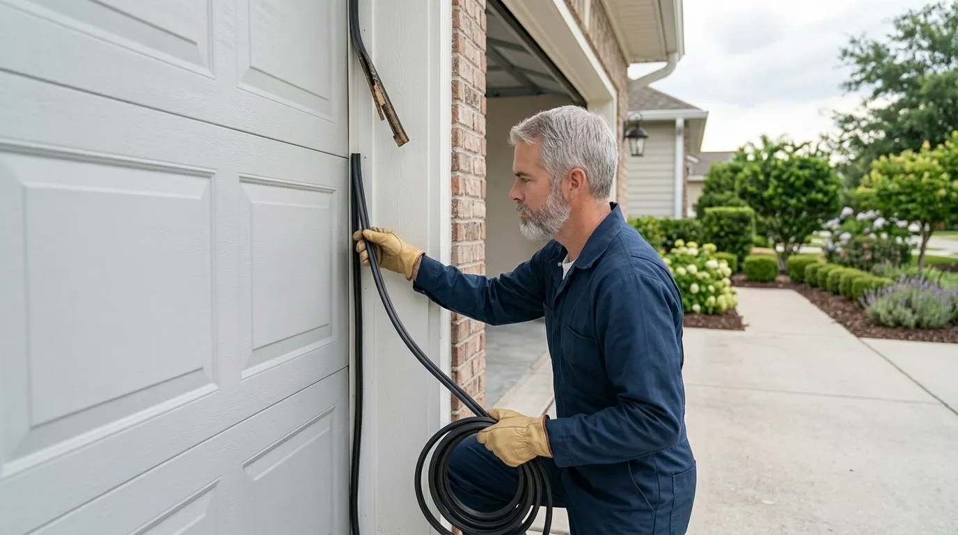 Repaired & tested - Garland garage door service
