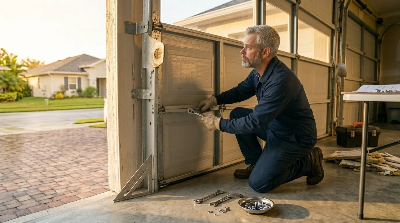 Repaired & tested - Garland garage door service