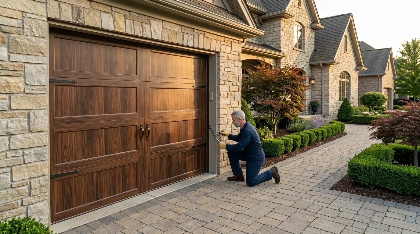 Repaired & tested - Garland garage door service