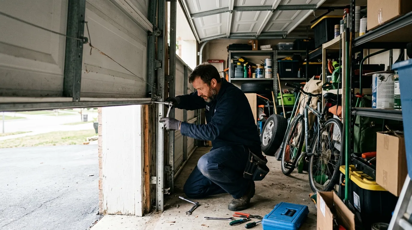 Repaired & tested - Garland garage door service