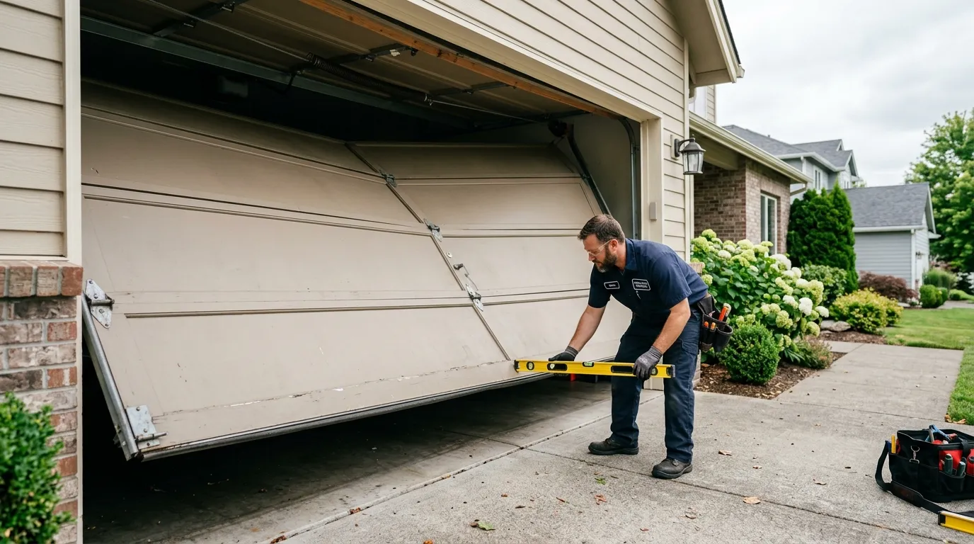 Repaired & tested - Garland garage door service