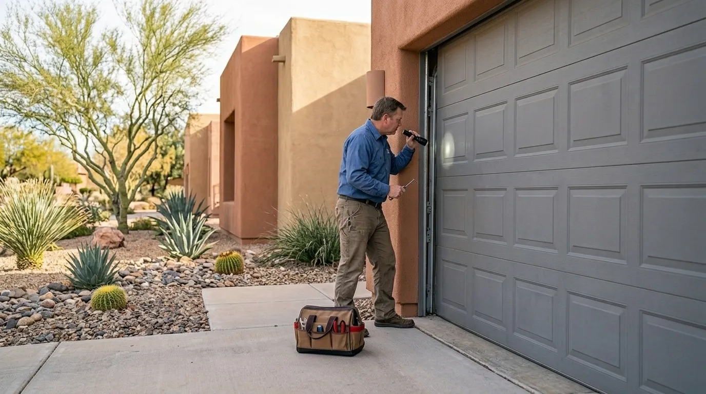 On-site diagnosis - Garland garage door service