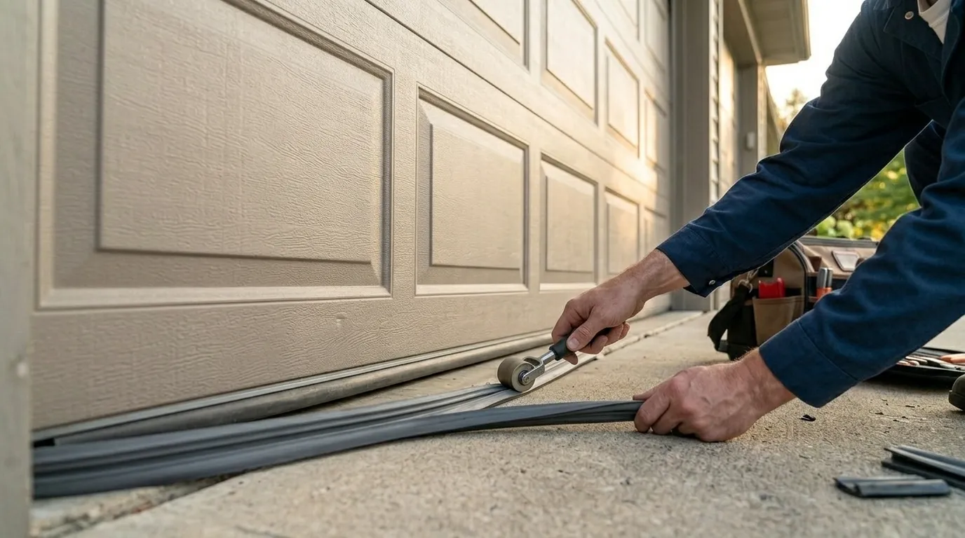 Garage Door Service in Garland