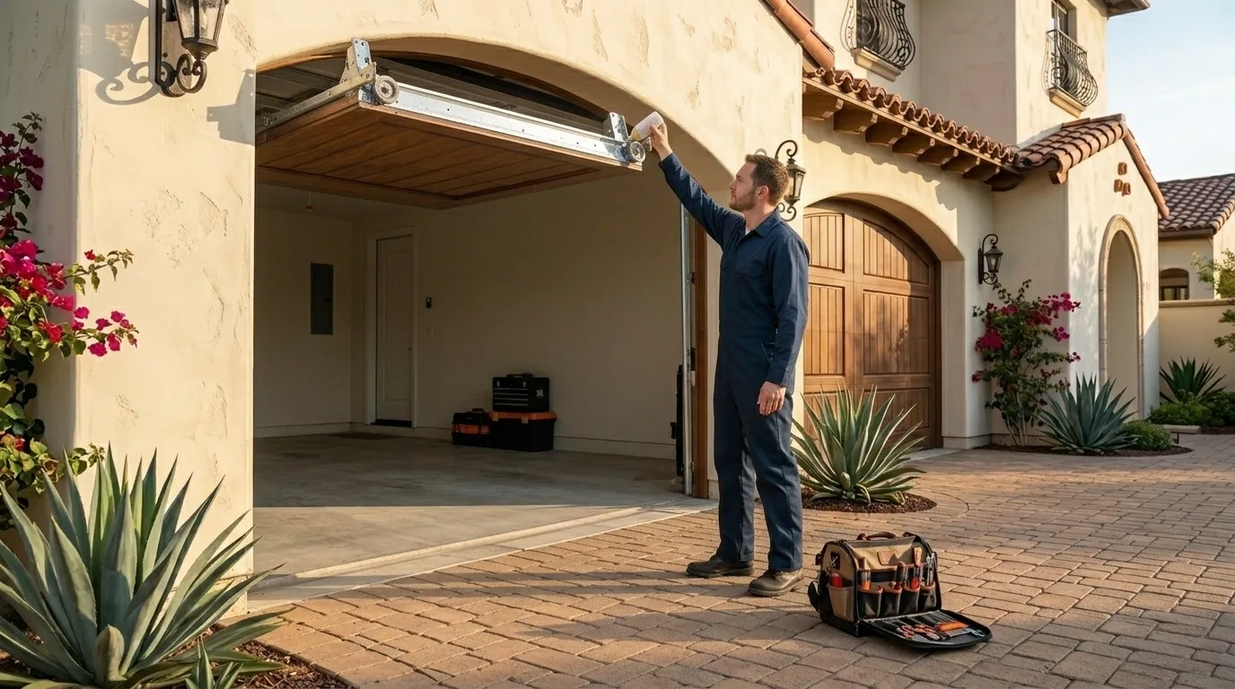 Garage Door Service in Garland