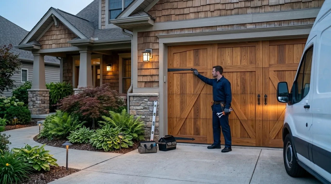 On-site diagnosis - Garland garage door service