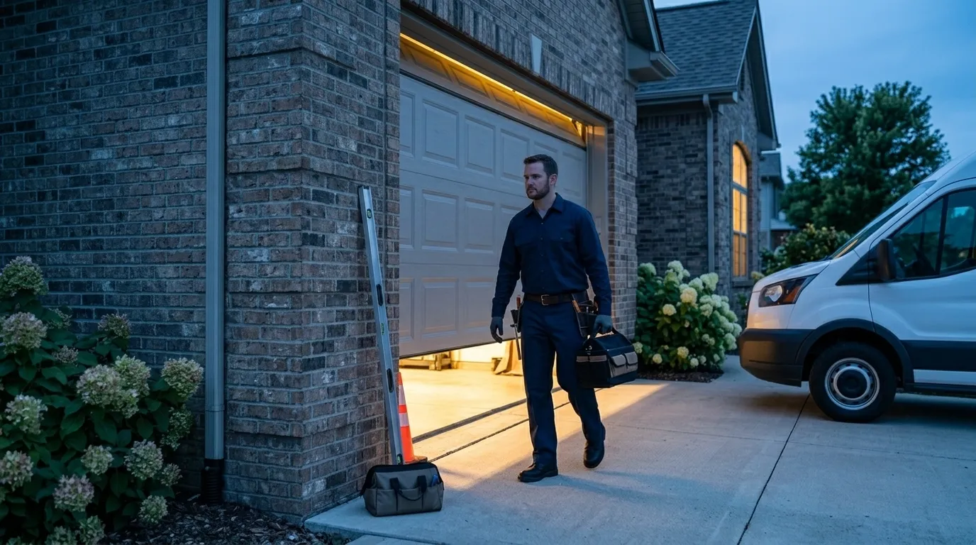 Garage Door Service in Garland