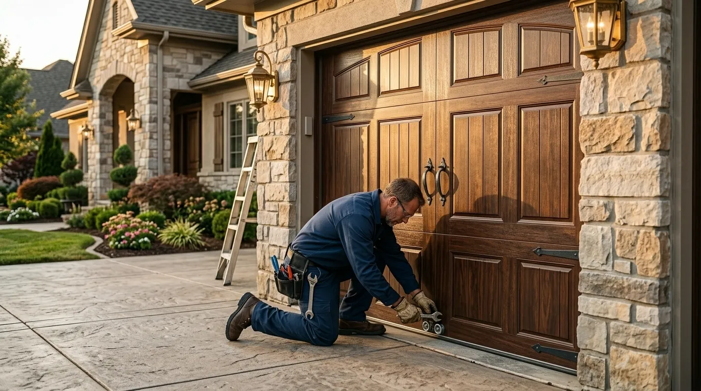 Garage Door Service in Garland