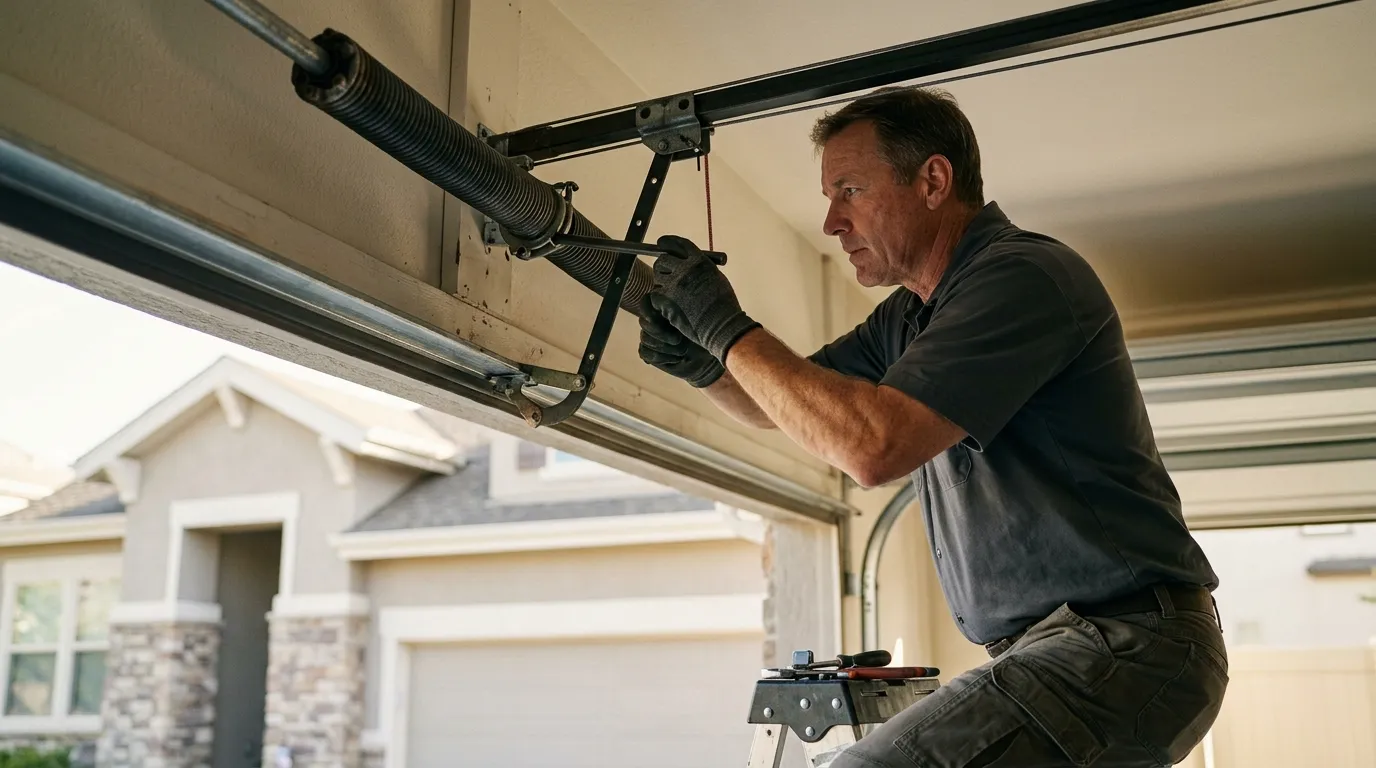 Garage Door Service in Garland