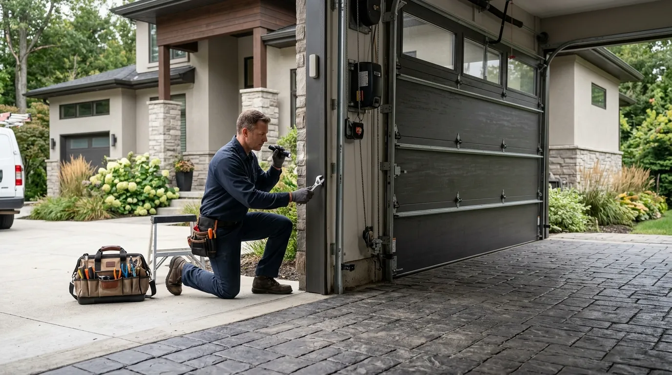 On-site diagnosis - Garland garage door service