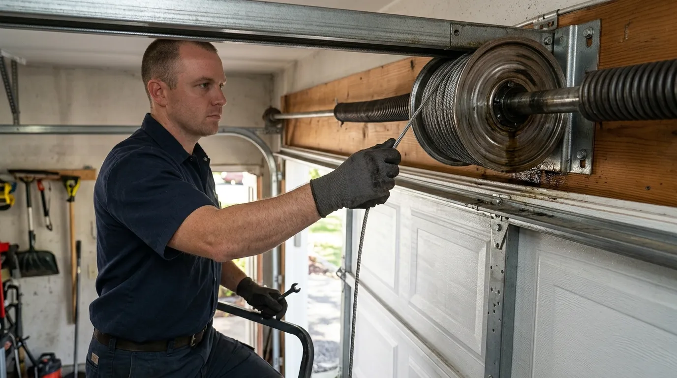Garage Door Service in Garland