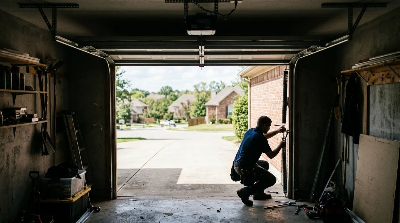 Garage Door Service in Garland