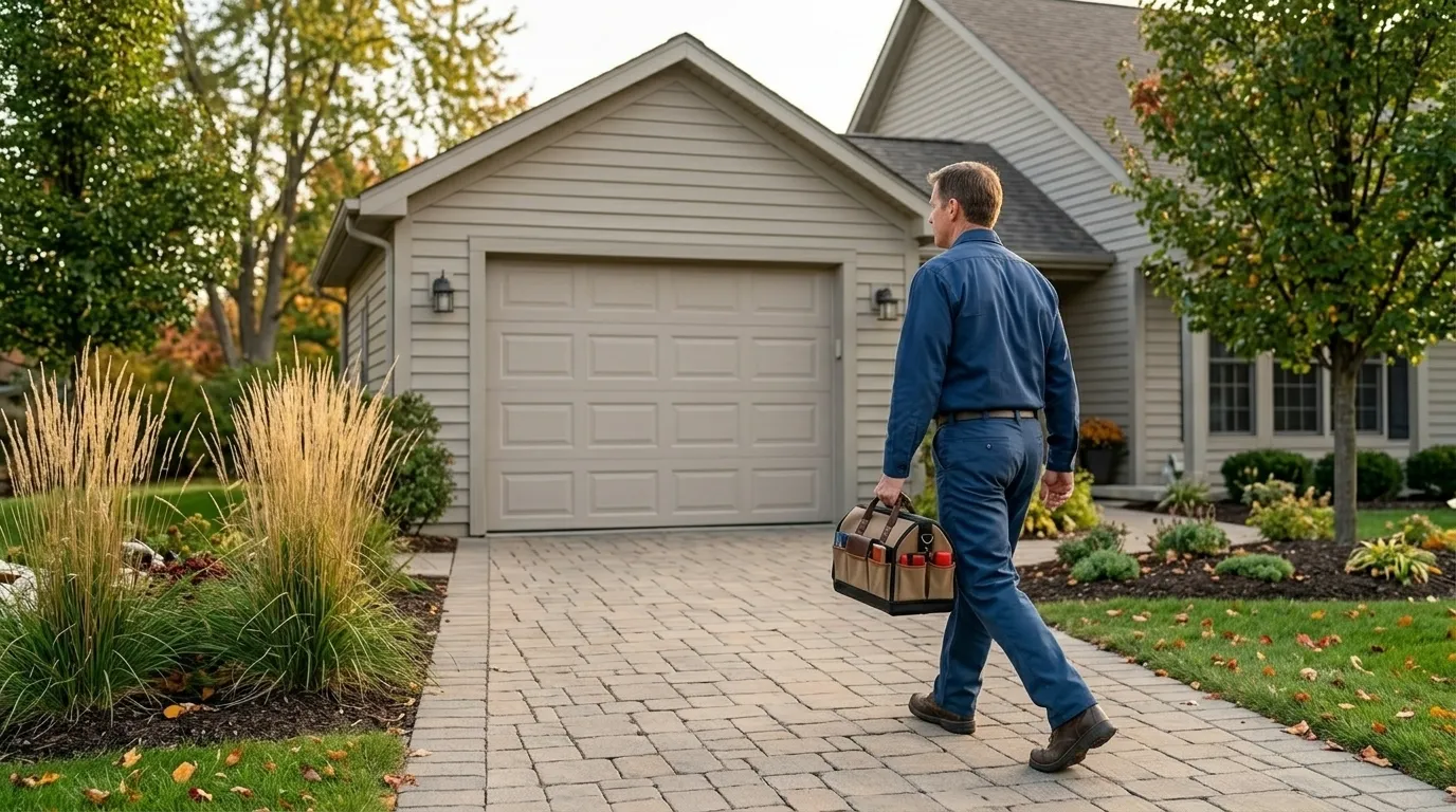Garage Door Service in Garland