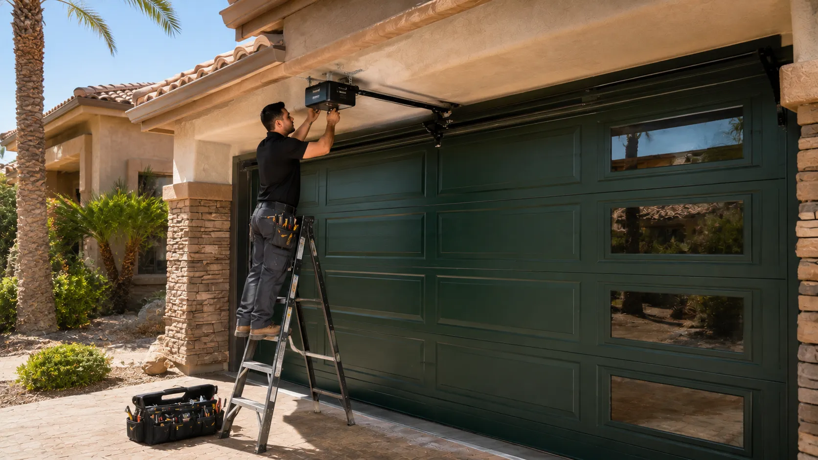 Tell us what’s wrong - Garland garage door service