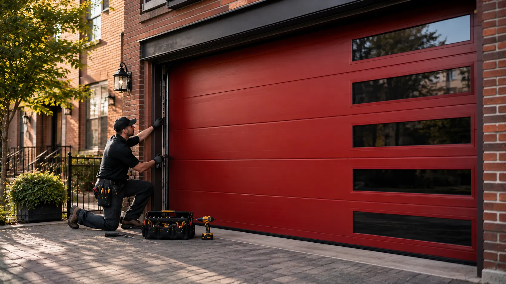 Garage Door Service for Hutchins Homes
