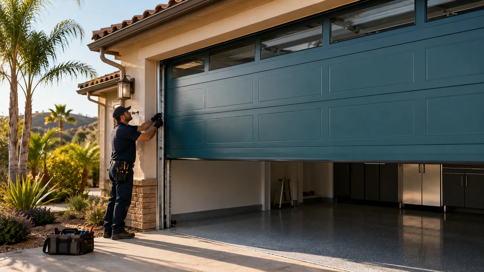 Tell us what’s wrong - Garland garage door service